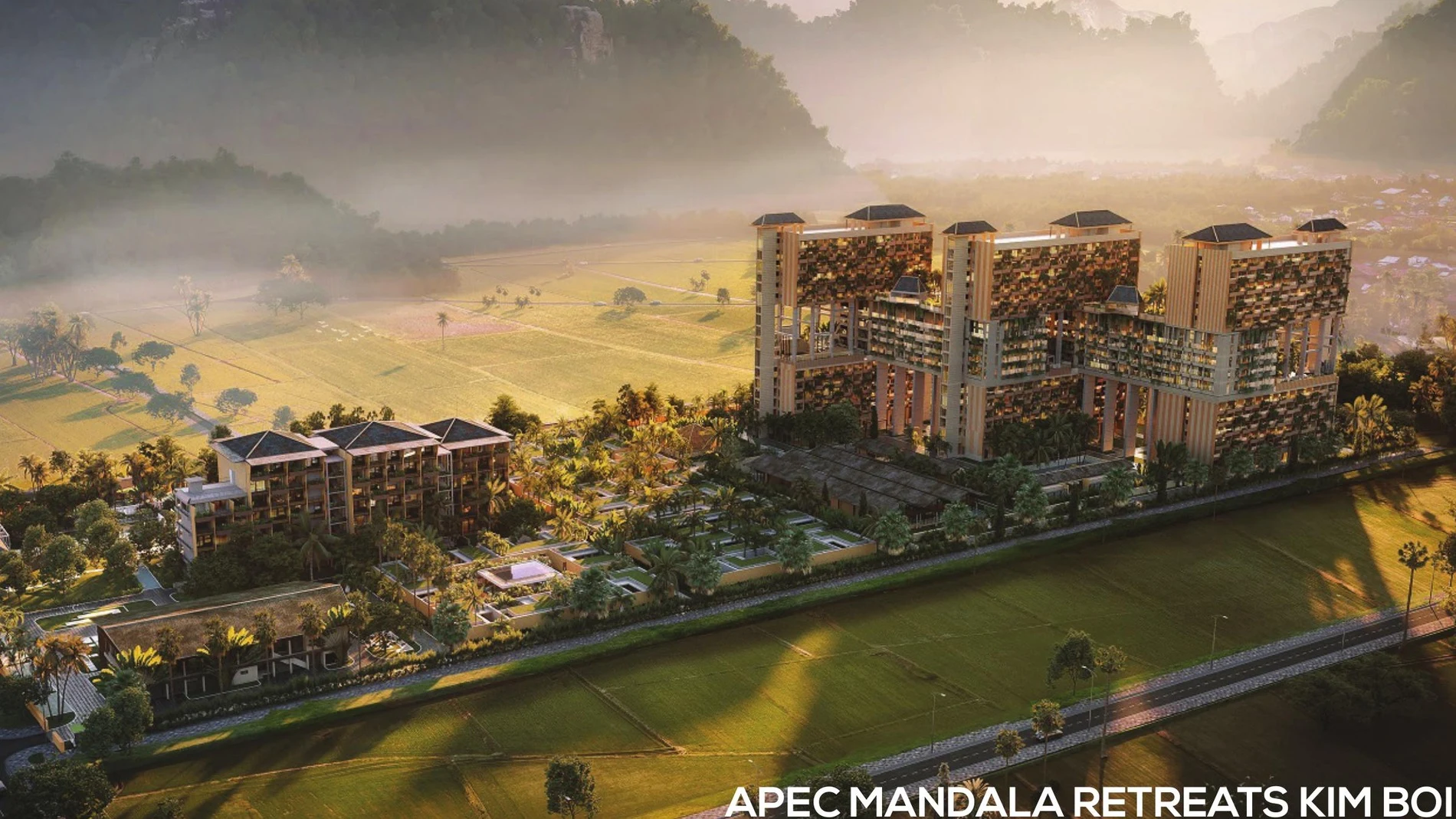 APEC Mandala Retreats Kim Boi project